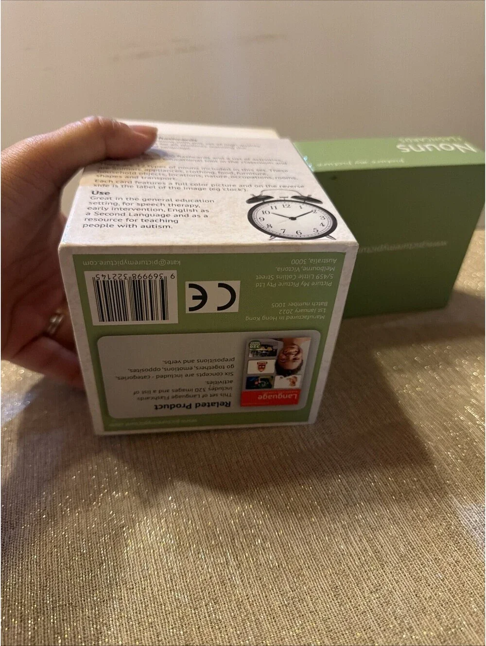 Nouns Flash Cards | 200 Language Photo Cards | Speech Therapy and ESL Materials